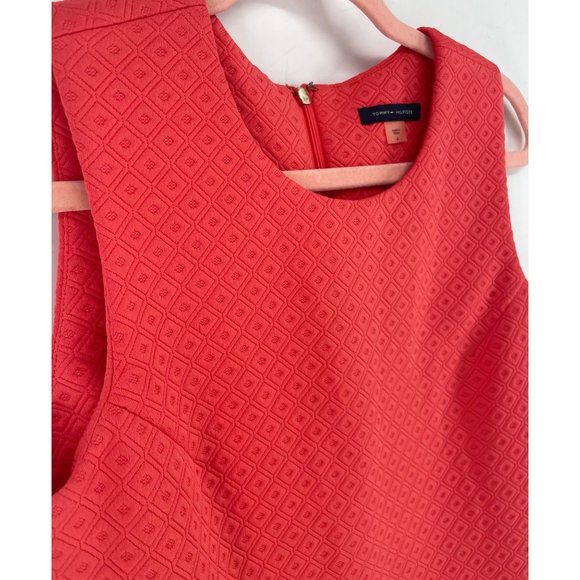 NWOT Tommy Hilfiger Women's Size 4 Coral Pink Sheath Tank Dress - Picture 3 of 6